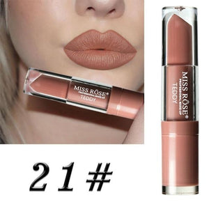 24 Color Liquid Lipstick Waterproof Long-lasting Non-stick Cup Lip Gloss