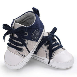 Baby Shoes Classic Canvas Baby Boy Shoes Spring Cotton Straps Stitching Shoes