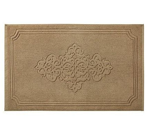 LYN&GY 100% Cotton Hotel Flool Towel Mat Bathroom Towels Absorbent Non-slip Carpets Step Foot Pad Kitchen Rugs 50*80