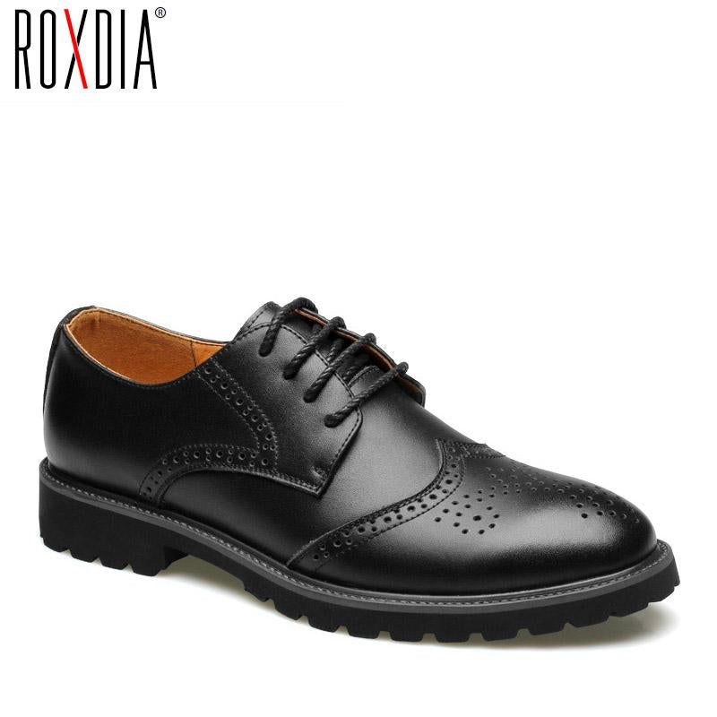 Genuine leather men formal shoes