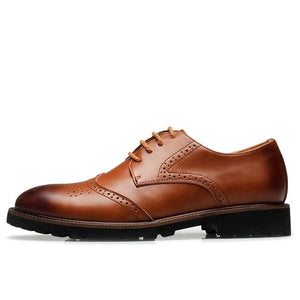 Genuine leather men formal shoes
