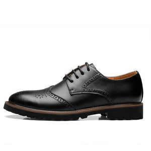 Genuine leather men formal shoes
