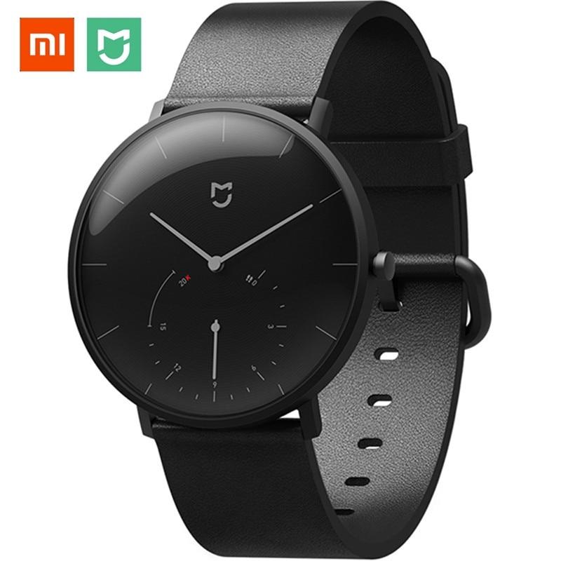 Original Xiaomi Mijia Quartz Smart Watch BT IP67 Waterproof Mechanical SmartWatch Pedometer Intelligent Reminder For Android IOS