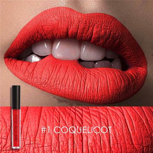 Matte Liquid Lipstick Waterproof Moisturizer Smooth Lip Stick Long-lasting Lip Tint