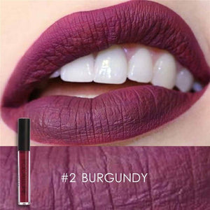 Matte Liquid Lipstick Waterproof Moisturizer Smooth Lip Stick Long-lasting Lip Tint