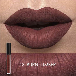 Matte Liquid Lipstick Waterproof Moisturizer Smooth Lip Stick Long-lasting Lip Tint