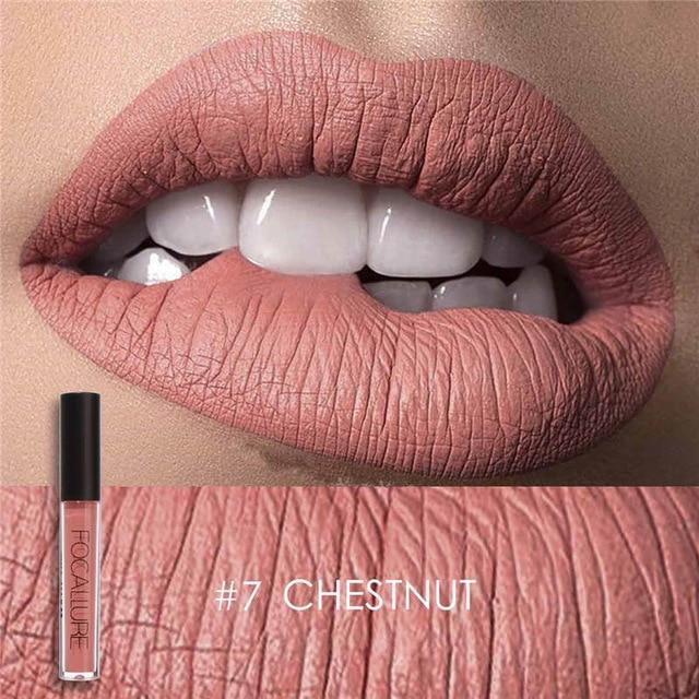 Matte Liquid Lipstick Waterproof Moisturizer Smooth Lip Stick Long-lasting Lip Tint