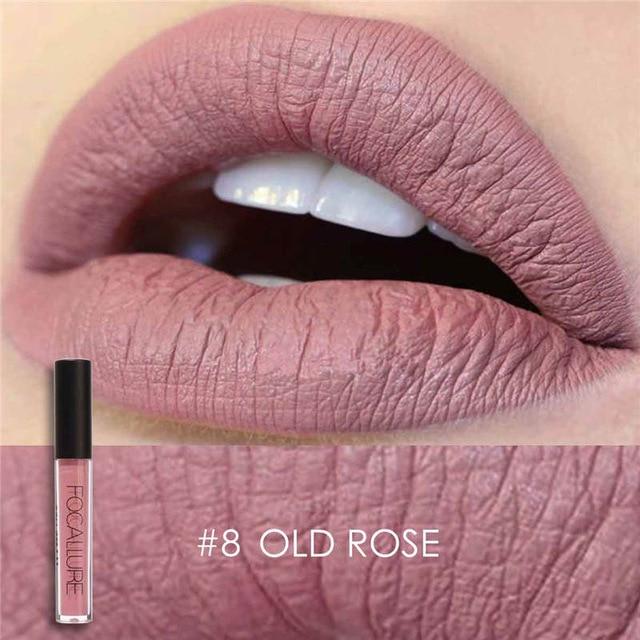 Matte Liquid Lipstick Waterproof Moisturizer Smooth Lip Stick Long-lasting Lip Tint