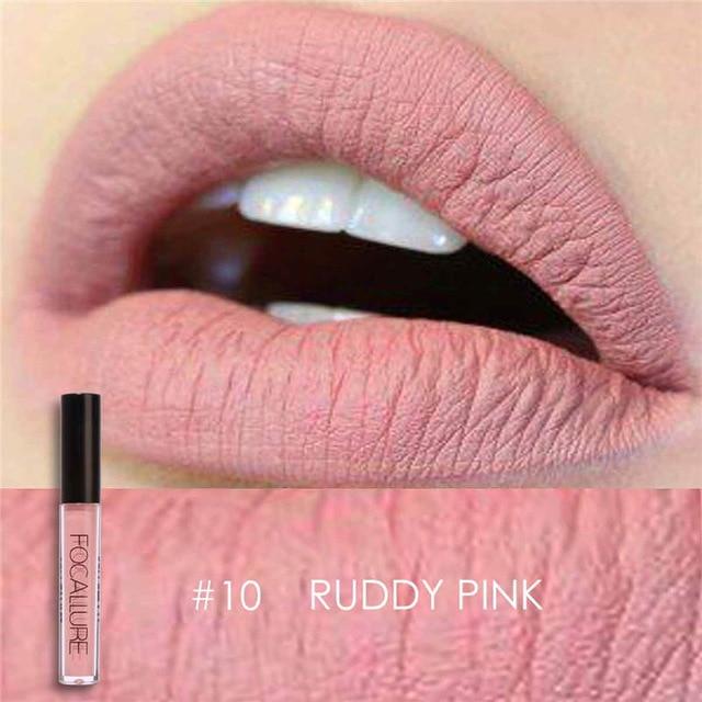 Matte Liquid Lipstick Waterproof Moisturizer Smooth Lip Stick Long-lasting Lip Tint