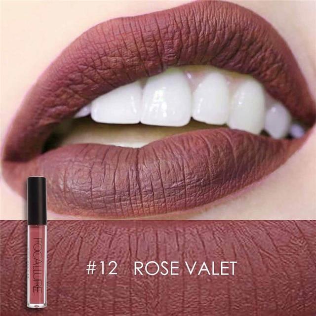 Matte Liquid Lipstick Waterproof Moisturizer Smooth Lip Stick Long-lasting Lip Tint