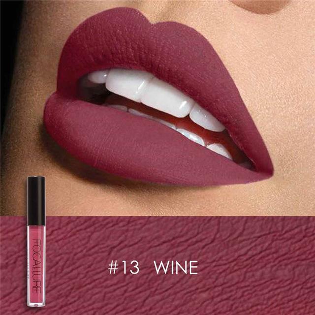 Matte Liquid Lipstick Waterproof Moisturizer Smooth Lip Stick Long-lasting Lip Tint