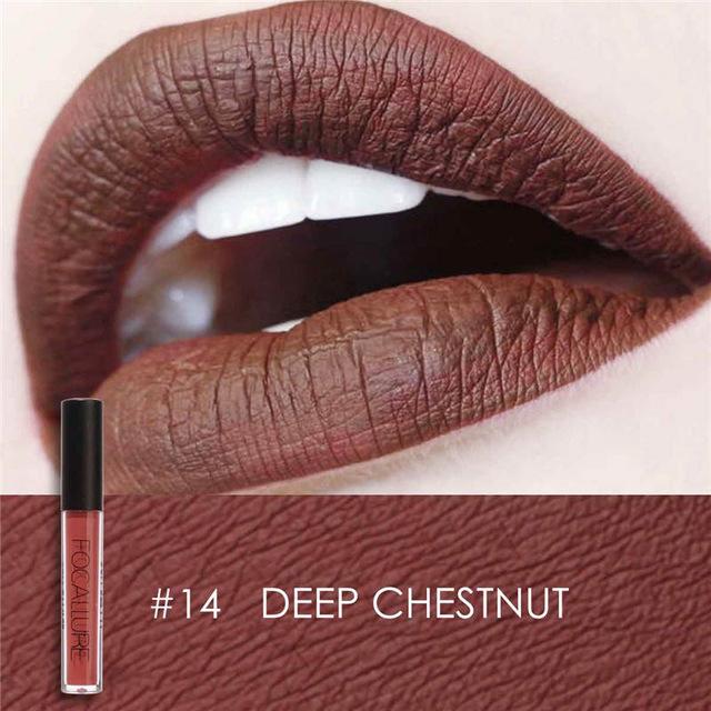 Matte Liquid Lipstick Waterproof Moisturizer Smooth Lip Stick Long-lasting Lip Tint