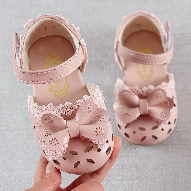 Newest Summer Kids Shoes Fashion Leathers Sweet Children Sandals