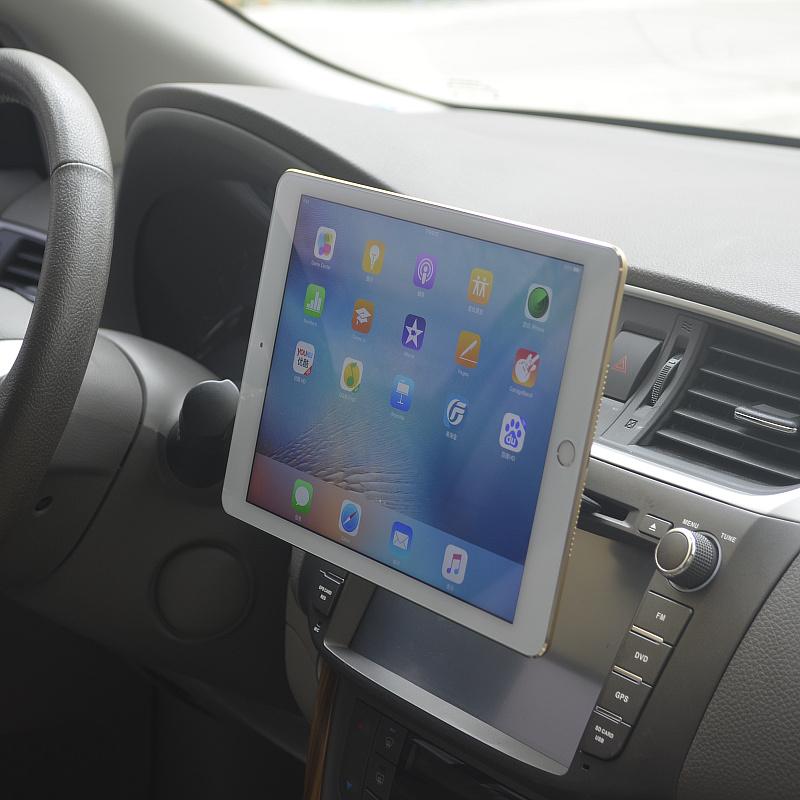 Magnetic Adsorption Tablet Car Holder CD Slot Mount for iPad 2018 / air 2 Tablets Holder Stand for iPad Pro 9.7/10.5