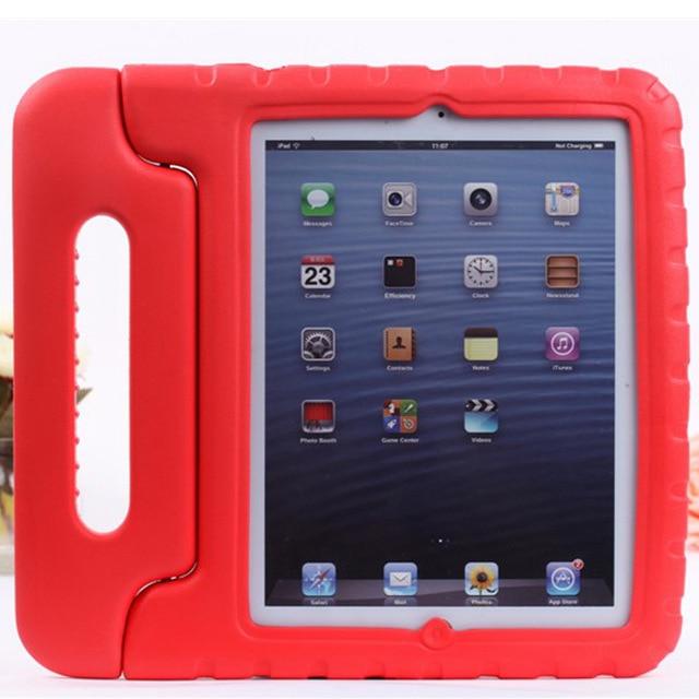 For Apple Ipad 2 3 4 Case Kids Shockproof EVA Cover for Ipad 2 Ipad 4 Portable Handle Stand Holder Case Full Body Protection