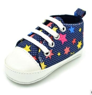 New Canvas Baby Sports Sneakers Shoes Newborn Baby Boys Girls First Walkers Shoes