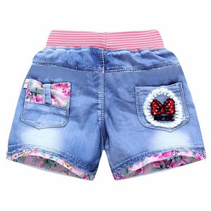 New Summer Kids Short Denim Shorts For Girls Fashion Girl Short