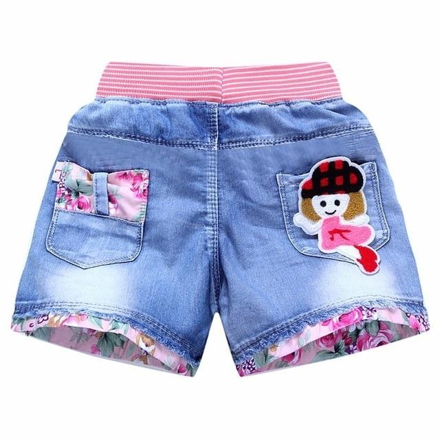 New Summer Kids Short Denim Shorts For Girls Fashion Girl Short