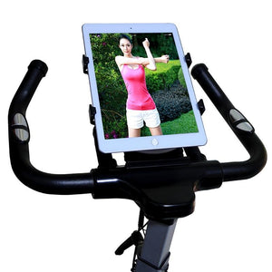 7-11inch Treadmill Tablet Stand Adjustable Buckle Mount Holder Indoor Gym Handlebar on Exercise Bikes Tablet Bracket for iPad LG