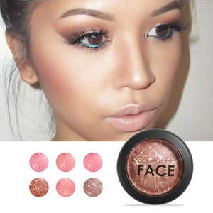 Professional Cheek 6 Colors Baked Blush