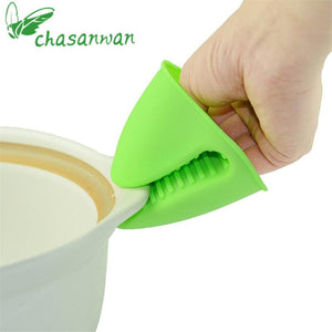 1Pc Kitchen Accessories Silicone Finger Sets of Anti-hot Kitchen Tools Microwave Insulation Non-slip Goods for Kitchen Gadgets.Q