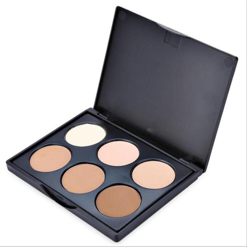 POPFEEL Face Highlighter Powder Palette Corrector Concealer Power Palette Contouring Highlighter Bronzer Makeup Powder