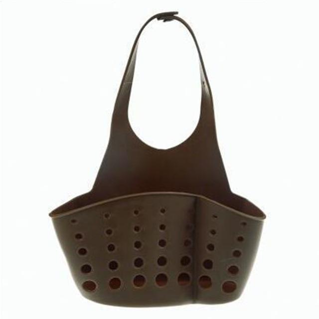 Kitchen Gadgets Portable Basket Home Kitchen Hanging Drain Basket Bag Bath Storage Tools Sink Holder Kitchen Accessory Utensils