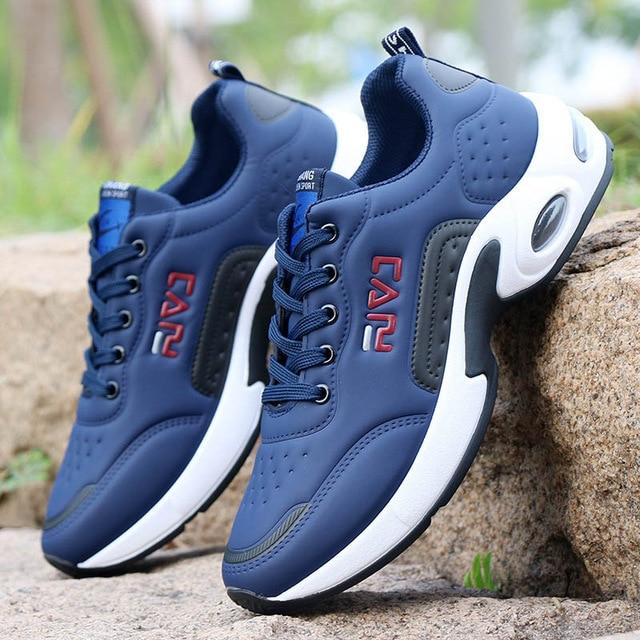 Men Running Shoes Air Cushion Sneakers Breathable