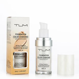 30ml TLM Color Changing Liquid Foundation Makeup Change To Your Skin Tone