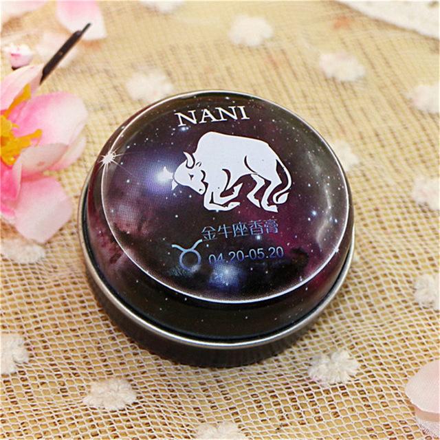 12 Signs Constellation Zodiac Magic Solid Deodorant Solid Fragrance