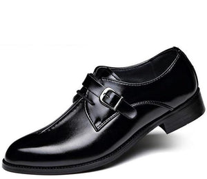 Genuine Leather Shoes Retro Brogue Business Office Men's Flats Oxfords For Men