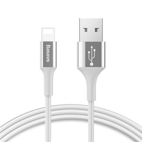 Baseus LED lighting Charger Cable For iPhone X 8 7 USB Cable For iPhone iPad Fast Charging Charger Cable Mobile Phone Data Cable