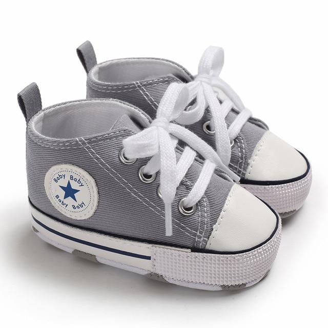 New Canvas Baby Sneaker Sport Shoes For Girls Boys Newborn Shoes