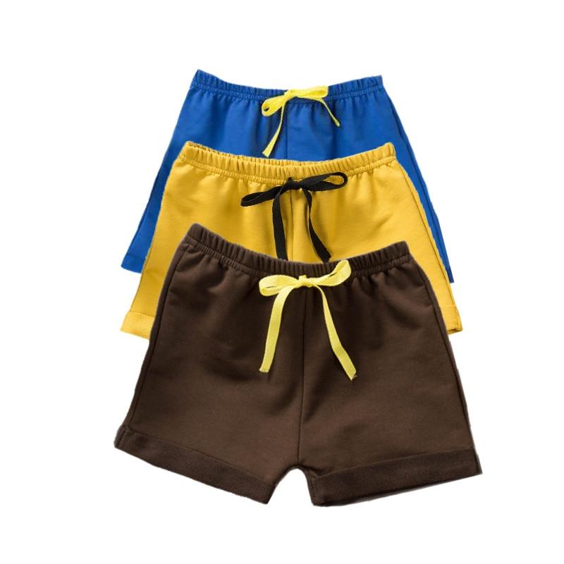 Cotton Baby Boy Shorts Solid Baby Shorts PP Pants Summer Thin Baby Boy Clothes