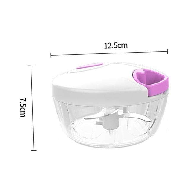 Manual Fruit Vegetable Chopper Hand Pull Food Cutter