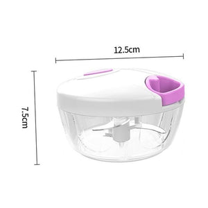 Manual Fruit Vegetable Chopper Hand Pull Food Cutter