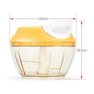 Manual Fruit Vegetable Chopper Hand Pull Food Cutter