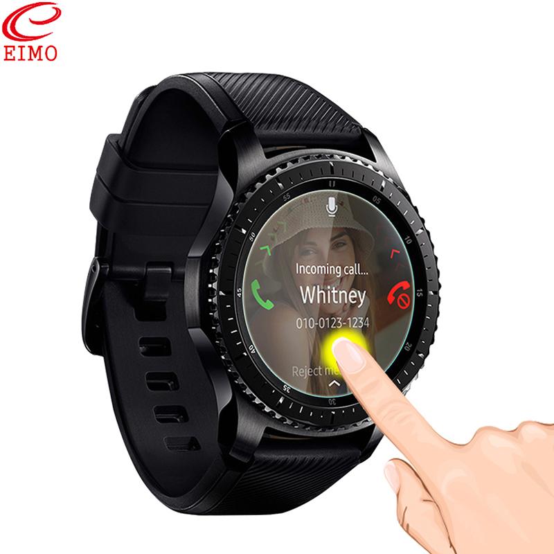 EIMO Gear S3 Frontier Film for Samsung galaxy watch 46mm smart watch Screen Protector Film Explosion-proof Glass Accessories