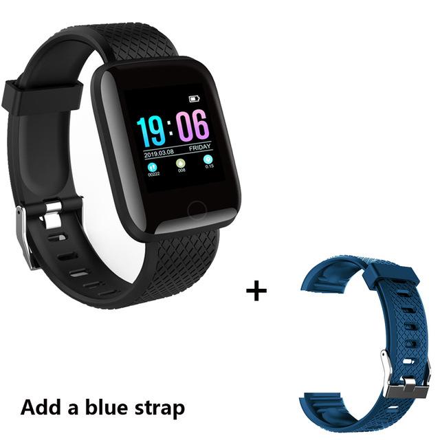 Smart Wristband Heart Rate Monitor Smart Fitness Bracelet Blood Pressure Waterproof IP67 Fitness Tracker Watch For Women Men