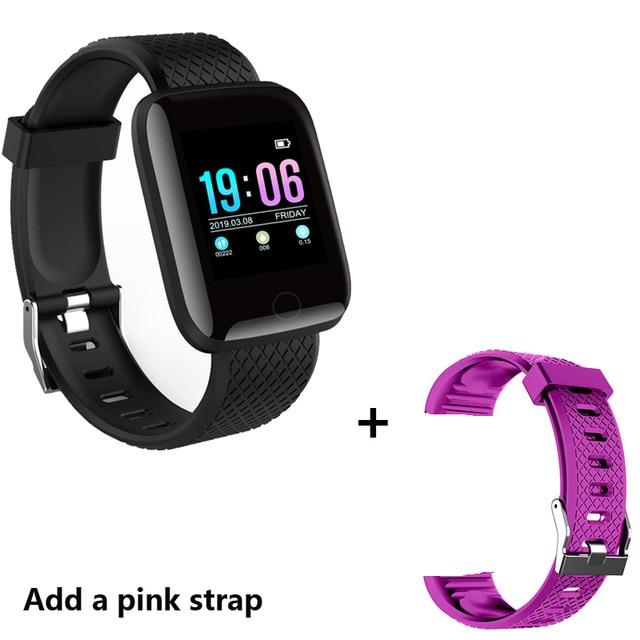 Smart Wristband Heart Rate Monitor Smart Fitness Bracelet Blood Pressure Waterproof IP67 Fitness Tracker Watch For Women Men