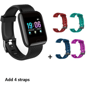 Smart Wristband Heart Rate Monitor Smart Fitness Bracelet Blood Pressure Waterproof IP67 Fitness Tracker Watch For Women Men