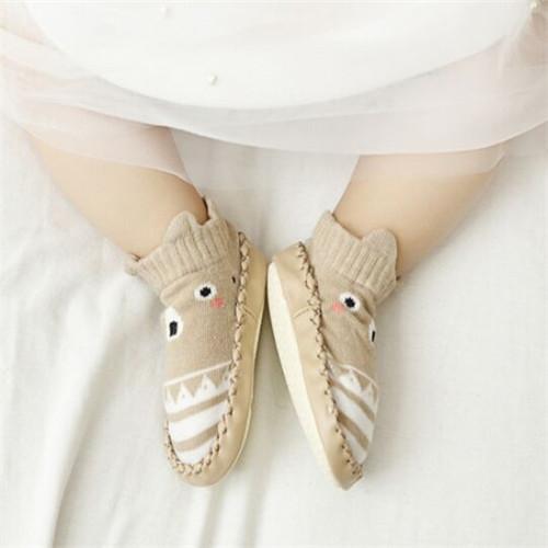 Infant First Walkers Leather Baby Shoes Cotton Newborn Toddler Boy Shoes