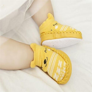 Infant First Walkers Leather Baby Shoes Cotton Newborn Toddler Boy Shoes