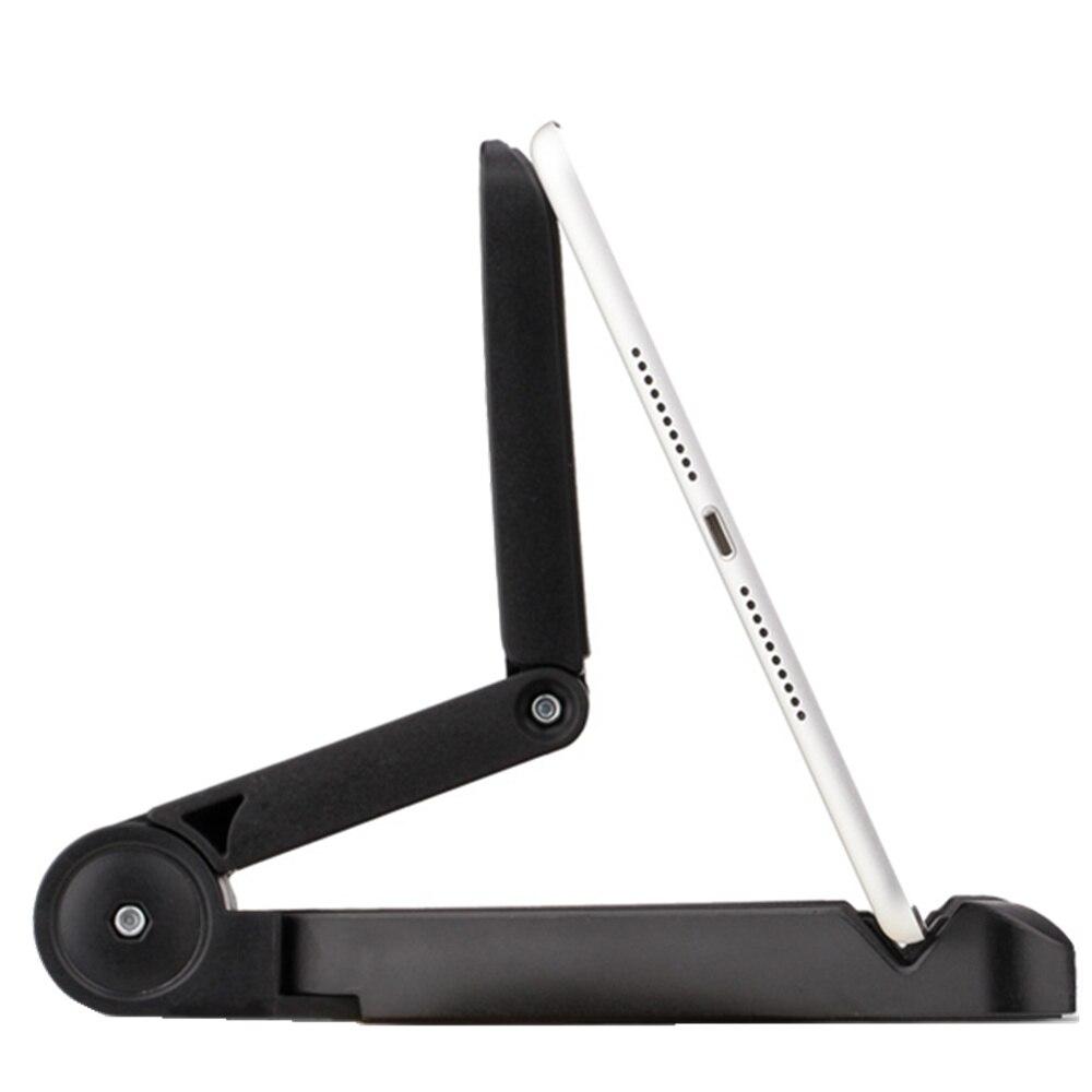 Kemile Foldable Adjustable Angle Tablet Bracket Stand Mount for iPad Android Tablet PC Mobile Phone Holder Less Than 10 Inch