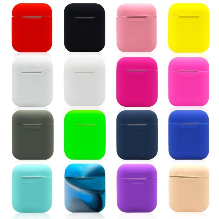 TPU Soft Silicone Case For Airpods Accessories Protector Cover Transparent Ultra Thin Cover Shockproof Holder For Apple Air Pods