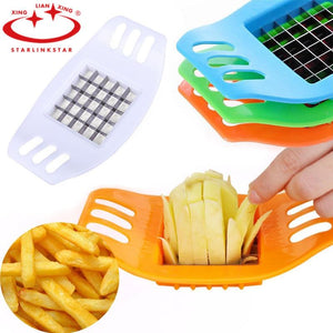 Potato Chip Cutter Stainless Steel Cutter Vegetable French Fry Chopper