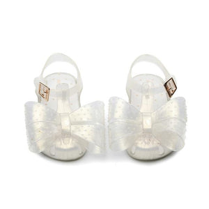 Mini Melissa Mickey Bow Shoes Summer Girls Jelly Shoe