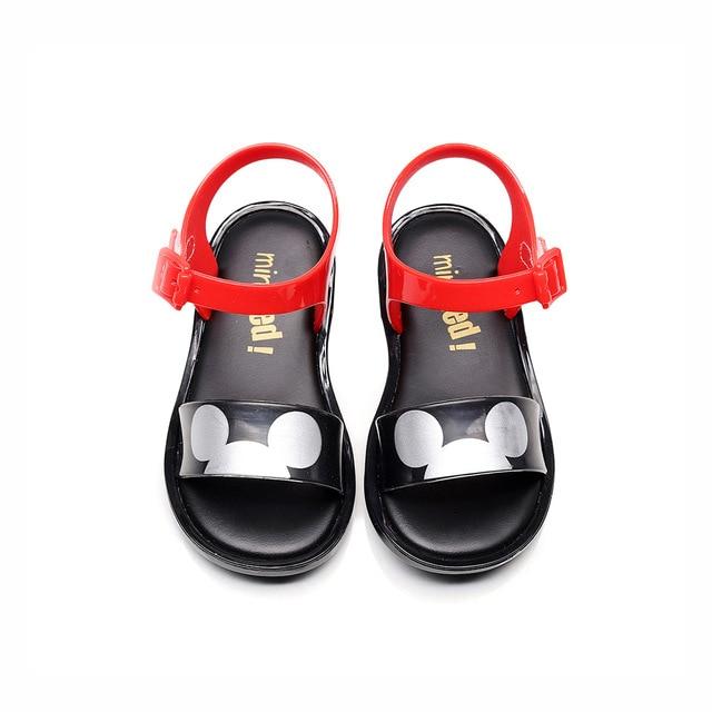 Mini Melissa Mickey Bow Shoes Summer Girls Jelly Shoe