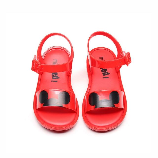 Mini Melissa Mickey Bow Shoes Summer Girls Jelly Shoe