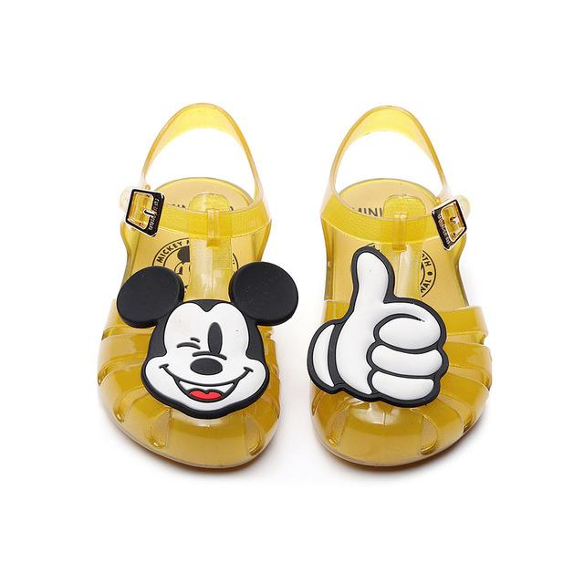 Mini Melissa Mickey Bow Shoes Summer Girls Jelly Shoe